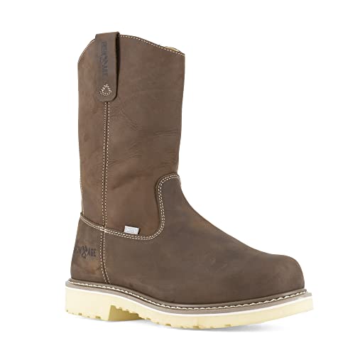 Iron Age Men's Solidifier 11 Inch Pull-on Composite Toe Wo Brown - 11.5 Medium
