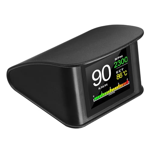 Compteur vitesse numérique auto avec écran LCD portable