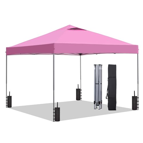 GDY 10x10 Pop Up Canopy Tent, Outdoor Canopy, Patio...