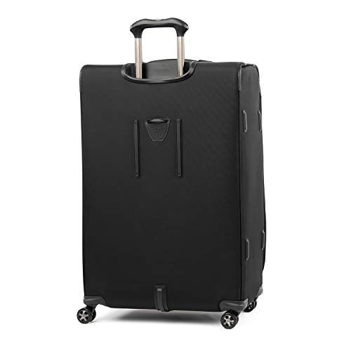 Travelpro Crew Versapack Softside Expandable Spinner Wheel Luggage, Men And Women, Jet Black, Checked-Large 29-Inch #TOP4
