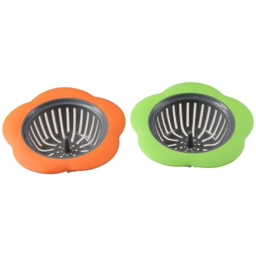 Pack de 4 coladores de silicona para fregadero de cocina 4.5'' miniatura 4