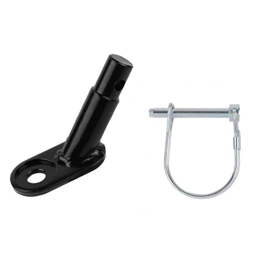 RVIFY Pata de Cabra para Bicicleta Cabezal de tracción para Remolque de Bicicleta, Adaptador de Montaje de Enganche para Remolque, Eje de Repuesto Accesorios de Bicicleta