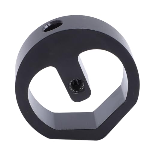 Tripod Mount Adapter,1/4in-20 Thread,Hole Aluminum Alloy Satellite Antennae Tripod Pipe Mount Adapter,Compatible with Most Mounting Bracket for Mini Satellite Dish