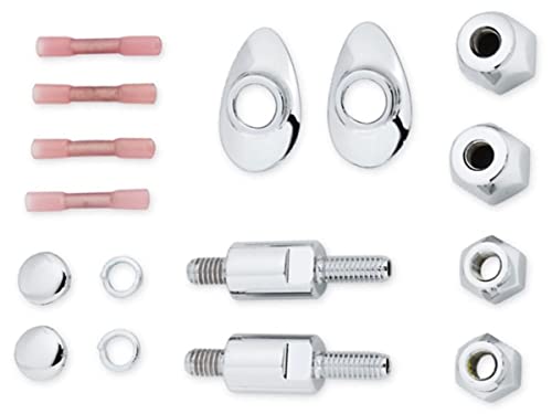 Kit déplacement clignotant amovible Harley Softail pour dossier sissybar 03-17