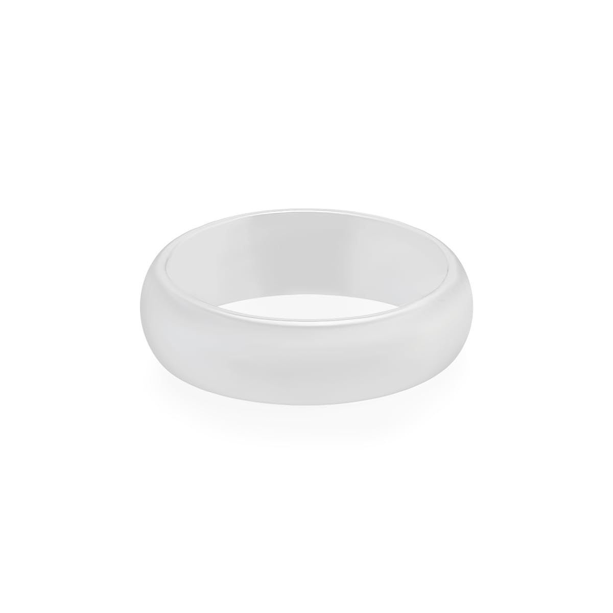 anayra fine silver jewellery Sauve Men’s 925 Sterling Silver Band Ring, Rhodium Plated Silver Ring for Men, Lightweight Comfortable Finger Ring, Size 9, Tarnish Resistant Finish-picture-31