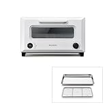 【バルミューダ】リベイカー ホワイト BALMUDA Rebaker White (KTT01JP-WH) + ステンレストレイ＆アミセット (STR-01/JP)