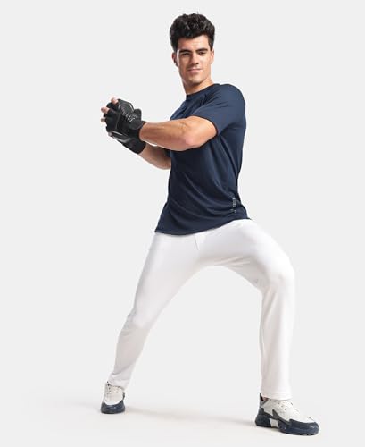 Image of Jockey MV24 Men Lightweight Microfiber Active Wear Trackpant with Zipper Pockets and StayFresh Treatment