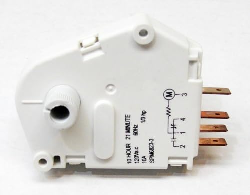 Amazon.com: Refrigerator Defrost Timer WP68233-3 AP6010564 