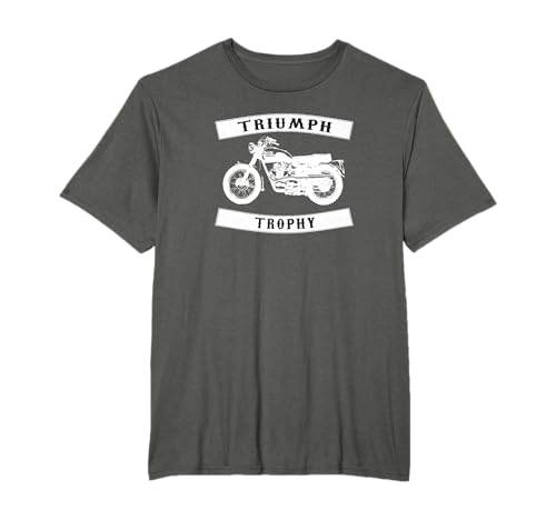 Il potente trofeo Triumph TR6 è un must per qualsiasi appassionato di moto classico o vintage. Perfetto per i rally e gli incontri di scambio