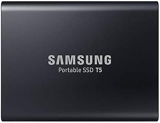 SAMSUNG T5 Portable SSD 1TB - Up to 540MB/s - USB 3.1 External Solid State Drive, Black (MU-PA1T0B/AM)