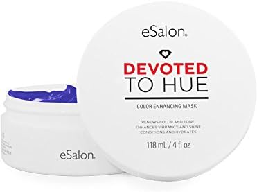 eSalon Color Enhancing Hair Mask (Color Safe) Devoted to Hue - Blonde Neutralizer (4 fl oz)