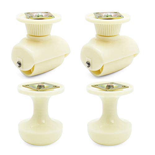 Roulette de meubles 65 mm pivotante 360 pour lit et canapé