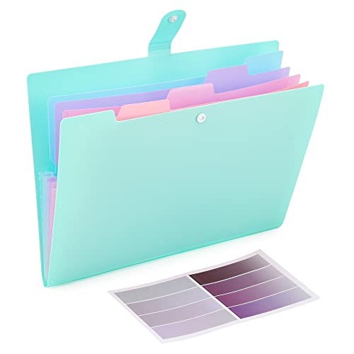 Maimis 7-Pocket Expanding File Folder – Accordion Organizer For A4 Documents, Receipts, Papers | Portable With Labels - View #4