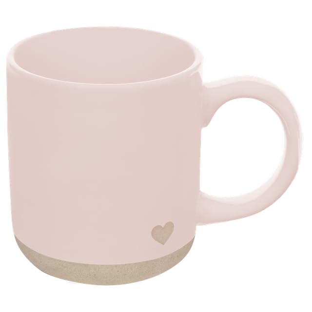 Sweet Water Decor Pink Heart Coffee Mug, 14oz...