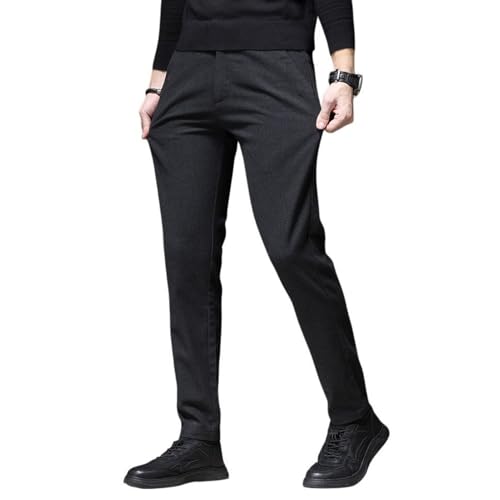 Pantalon homme chaud et épais style costume pour affronter le froid