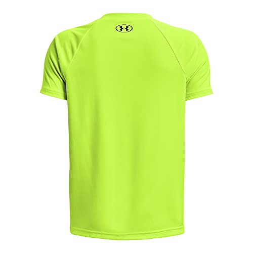 Image of Under Armour Boys' Tech Hybrid Printed Fill Short-Sleeve T-Shirt
