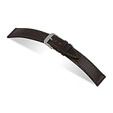 18mm RIOS1931 Mocha Springfield - Genuine Shell Cordovan Leather Watch Band for Nomos Watches 114x82
