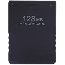DEWIN Memory Card for PlayStation 2, 8M-256M High Speed Memory Card Compatible with Sony PlayStation 2 PS2 Games Accessories128M