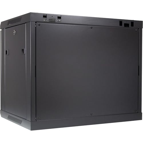 Rack 9U Inter-Tech SMA-6409 coffret informatique mural noir