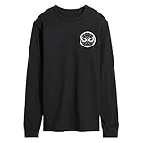 Marvel - Deck The Walls - Men's Long Sleeve Graphic T-Shirt - Size 3 X-Large Black