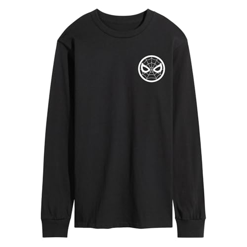 Marvel - Deck The Walls - Men's Long Sleeve Graphic T-Shirt - Size 3 X-Large Black
