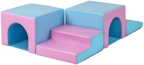 JOYMOR Soft Foam Climbing Blocks 4-Pieces Set