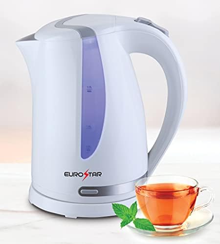 Hervidor eléctrico Eurostar 1.7L gris claro miniatura 3