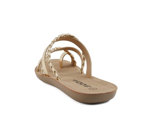 Sandalias planas Soda ISABEL para caminar cómoda con estilo cruzado este verano 3