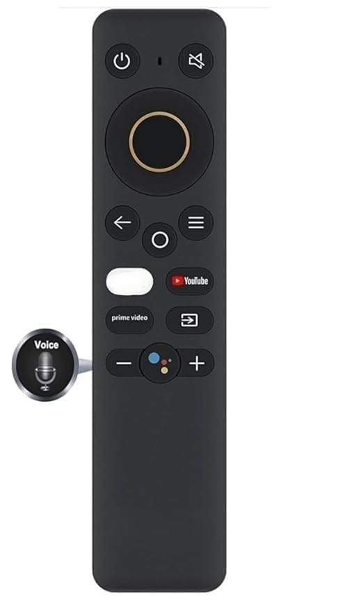 Image of Original Remote Control Compatible for Realme Smart 4k led tv Remote with (Voice Function)