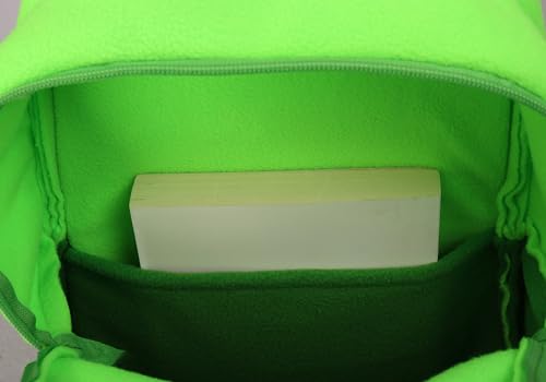 DAZCOS Green Backpack Anime Character Cartoon Unisex Cosplay Costume Accessories Bag for Adult Everday Use Halloween Party (Green)4