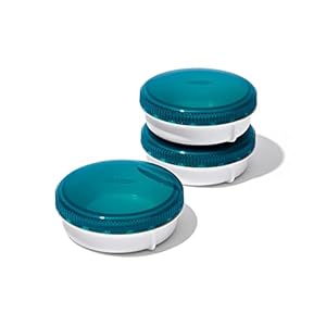 OXO Good Grips Prep & Go Leakproof Condiment Containers – 3 pack
