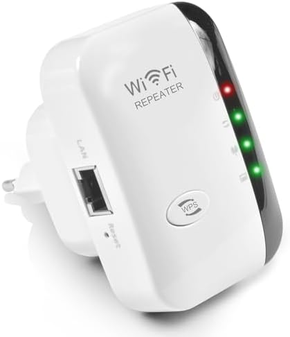 WiFi Répéteur Extenseur sans Fil, 2.4GHz WiFi Range Booster avec Port  Ethernet, 300Mbps WiFi Puissant with AP/Repeater Mode, WiFi Extender,  Amplificateur de Signal with RJ45 Network Cable : : Informatique