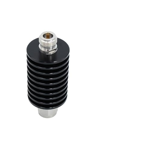 DOMOJT Atenuador coaxial DC-6GHz N macho a hembra 25W 1-60dB cabezal de atenuación(XQY-NJKT-06-25W10dB)