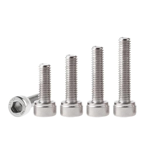 M1.6 M2 M2.5 M3 M4 M5 M6 Zpt{g 304 A2 XeX|  O[h12.9 Zpt{g(Stainless steel,16MM_M1.6 (50PCS))