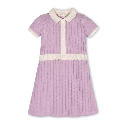 Image of Hope & Henry Girls' Milano Tipped Sweater Dress