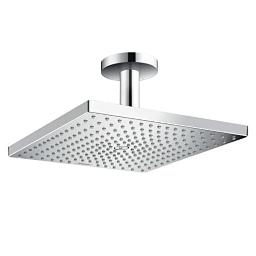 hansgrohe Duschkopf Raindance E 300 Regendusche (Kopfbrause mit Deckenanschluss) chrom, 300x300 mm (Deckenanschluss)
