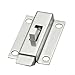 Spring Bounce Lock, 50mm Stainless Steel Automatic Door Latch with Spring-Loaded Bolt for Cabinets, Toolboxes, Drawers, & Furniture(A)