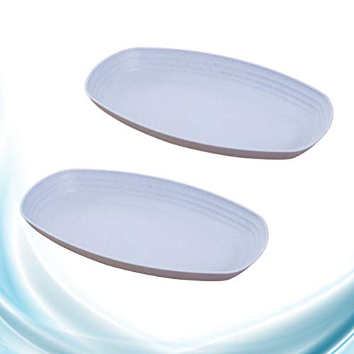 2 Pack de Prato de Cozinha Doméstica Pratos de Bolinhos de Massa de Restaurante Criativo Talheres Pr