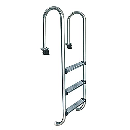 Baranda para piscina acero inoxidable antideslizante 155x31.4x50 cm miniatura 1
