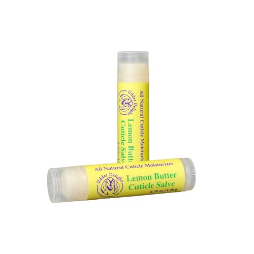 Udder Delight Lemon Butter Cuticle Salve - Salve for Nail and Cuticle Treatment