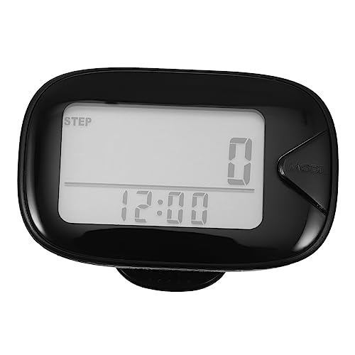 Milisten 1 Juego podómetro Contador de Pasos Aptitud física Digital para Mujeres acortar Accesorio Deportivo Fitness Rastreador de Distancia rastreador de Caminata rastreador de Pasos AbS