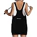 Firzero Womens Oversized 2 Piece Sets Summer Lounge Set Round Neck Sleeveless Tops and Shorts with Pockets Workout Outfits Tracksuit, XX-Large, 02-Black