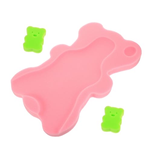 LAPYAPPE 新生児用カートゥーンバスマット 柔らかいスポンジクッション 快適入浴サポート 滑り止め 設計 幼児適用お風呂マッ ランダムカラー