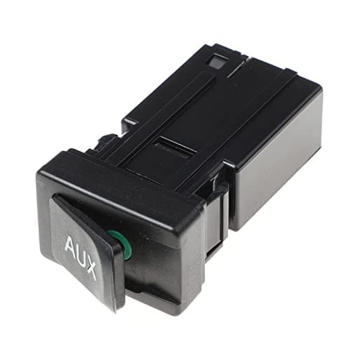 Jodriva Adaptador de Conector estéreo AUX, for Interfaz de Audio Toyota 8619002020 86190-02020 Puerto USB para Coche