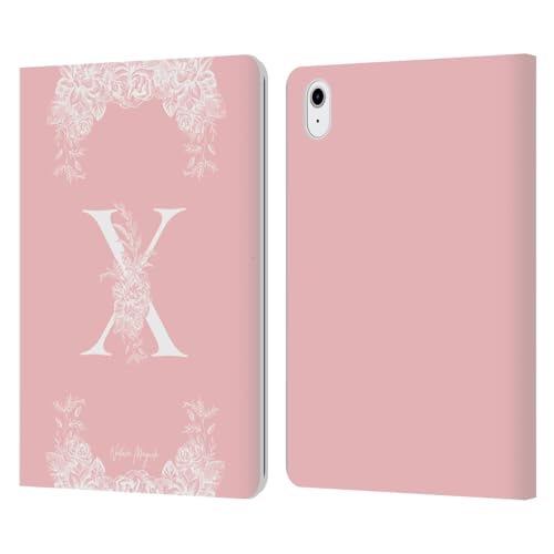 Coque iPad Air 2022 Rose Or monogramme pour emporter vos cartes