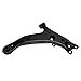 Detroit Axle - Front 2pc Control Arms for Toyota 1996-2002 Corolla, 1998-2002 Chevrolet Prizm, 1996-1997 Geo Prizm, 2 Lower Control Arms Assembly Set Replacement