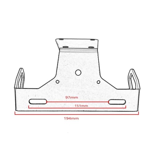Support de plaque arrière inclinable et épuré pour Z900 2017-2023 - 7