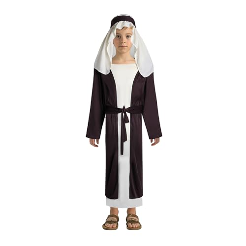 Owlfder Boys Biblical Saint Joseph Costume Jesus Robe for Kids