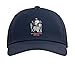 4th July Skeleton Blow Fireworks Funny Patriot Men Women Adjustable Printed Baseball Hat, Navy Blue