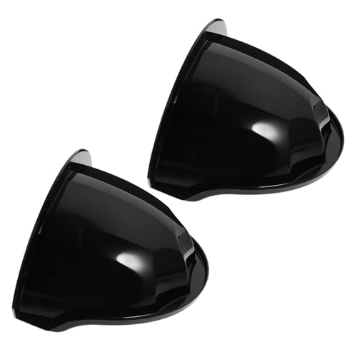 CONGARTENO 2pcs Housing Camera Protection Cover Gate Camera Cover Black Security Camera Cover Outdoor Abs Outdoor Camera Cover